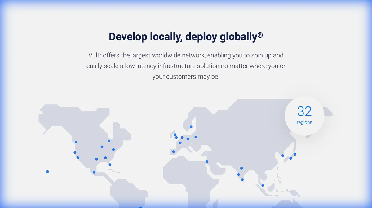 Vultr Global Datacenter Map